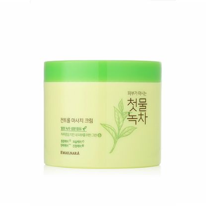 Ảnh của Welcos green tea control massage cream 300g